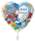 Preview: Folienballon - Schule: Elefant - ø 43cm